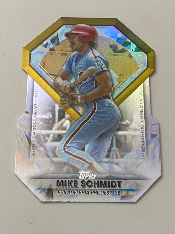 2022 Topps Diamond Greats Die Cut #DGDC-22 Mike Schmidt