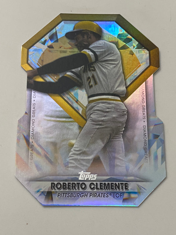 2022 Topps Diamond Greats Die Cut #DGDC-24 Roberto Clemente