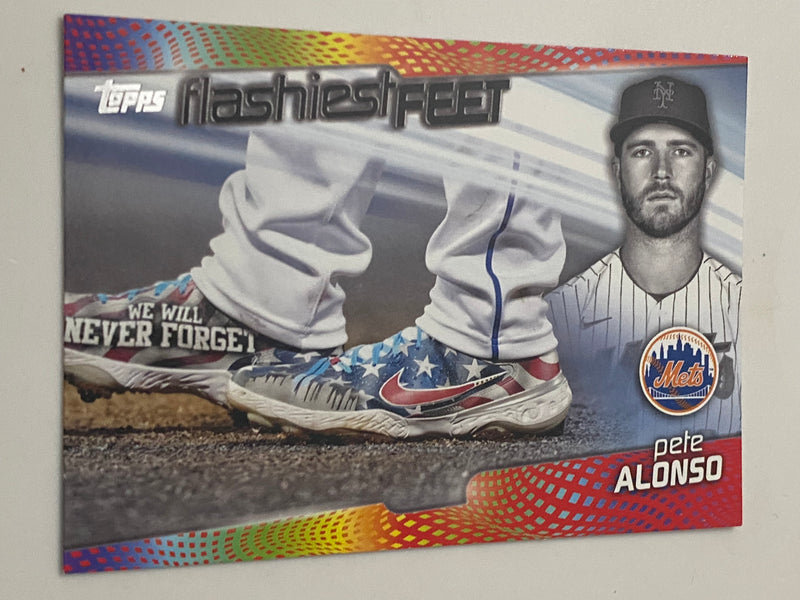 2022 Topps Flashiest Feet #FF-13 Pete Alonso