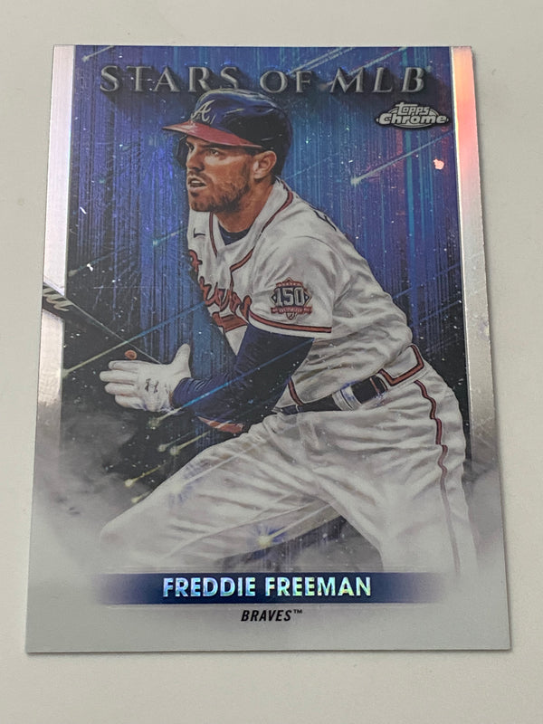 2022 Topps Chrome Stars of MLB #SMLBC-3 Freddie Freeman