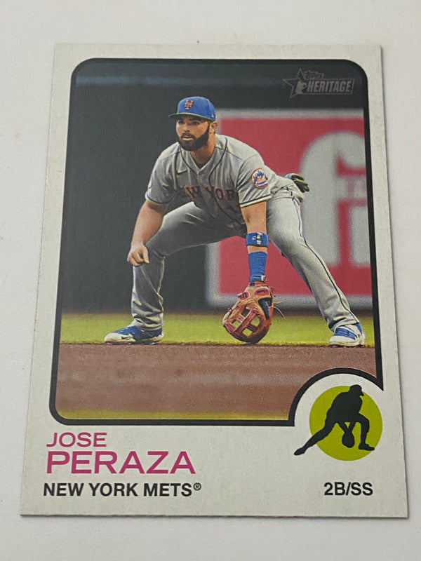 2022 Topps Heritage High Number SP #414 Jose Peraza