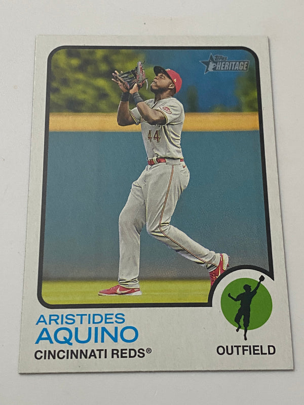 2022 Topps Heritage High Number SP #420 Aristides Aquino