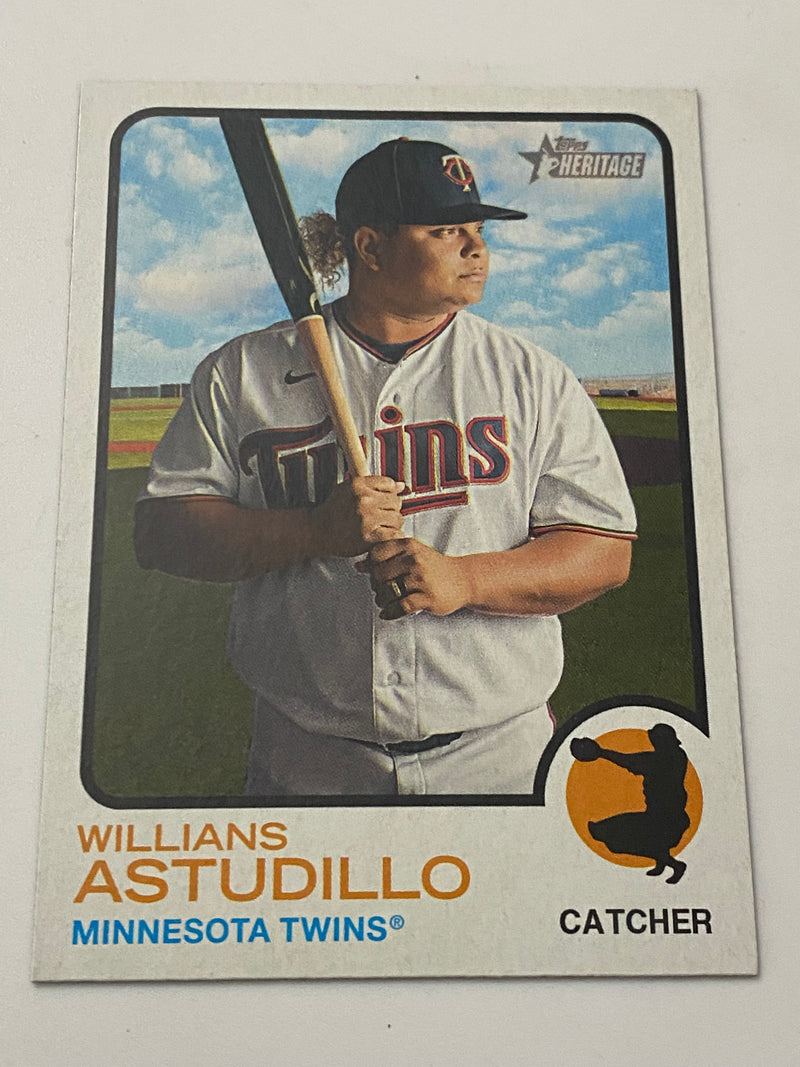 2022 Topps Heritage High Number SP #427 Willians Astudillo