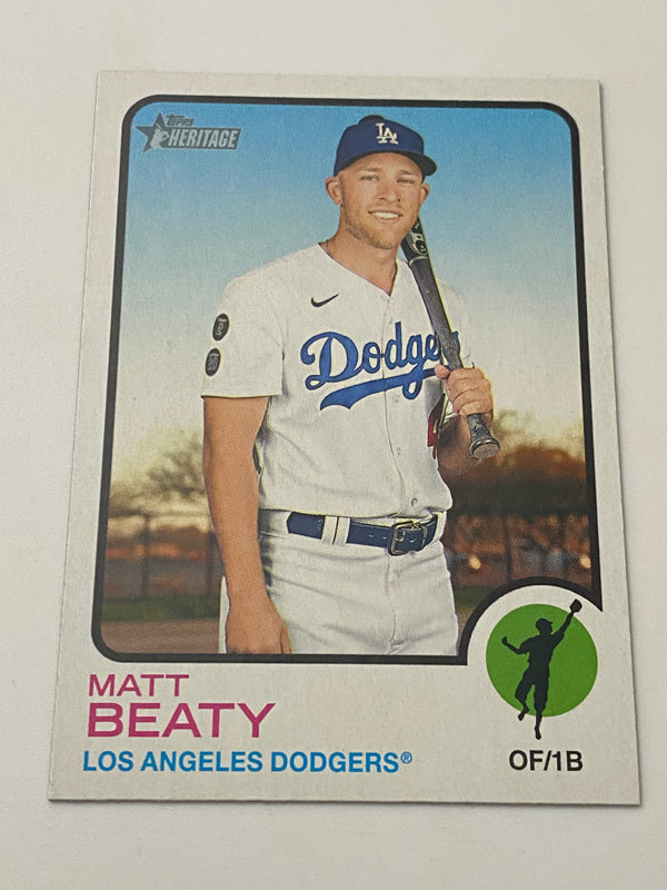 2022 Topps Heritage High Number SP #434 Matt Beaty