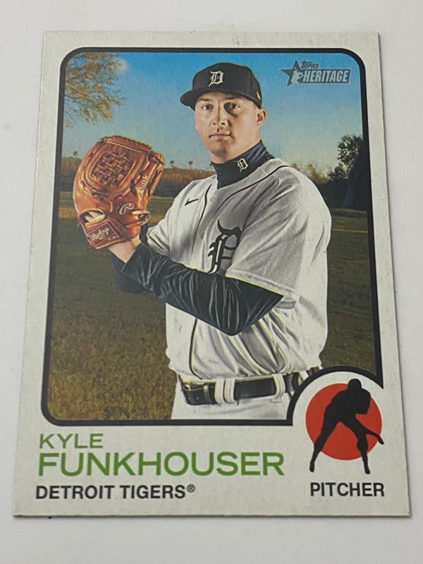 2022 Topps Heritage High Number SP #452 Kyle Funkhouser