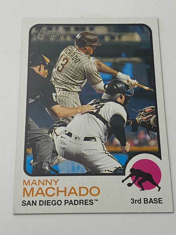 2022 Topps Heritage High Number SP #482 Manny Machado