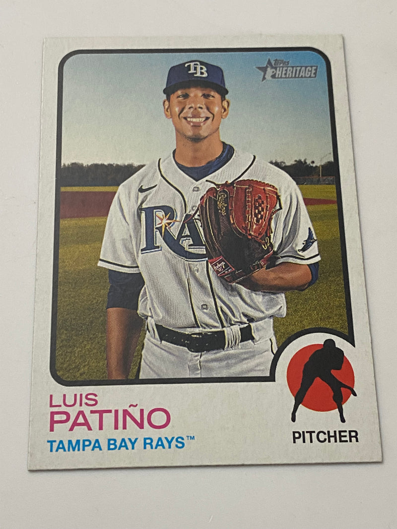 2022 Topps Heritage High Number SP #488 Luis Patino