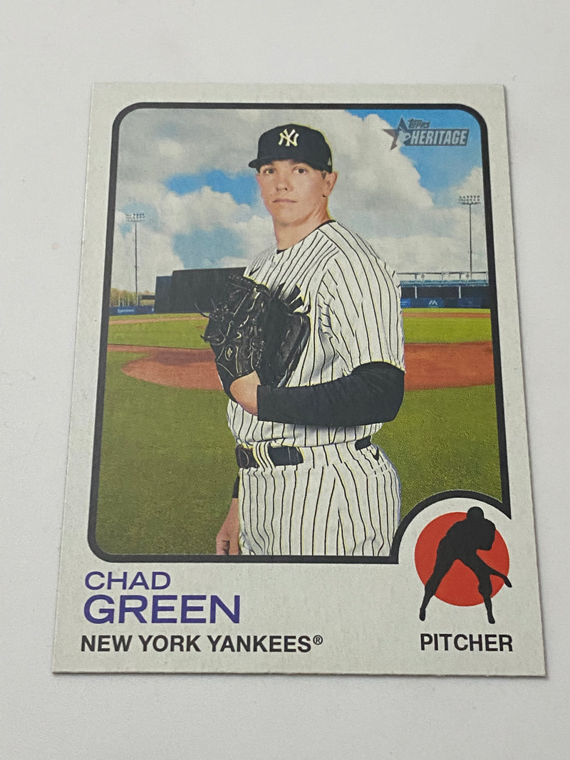 2022 Topps Heritage High Number SP #492 Chad Green