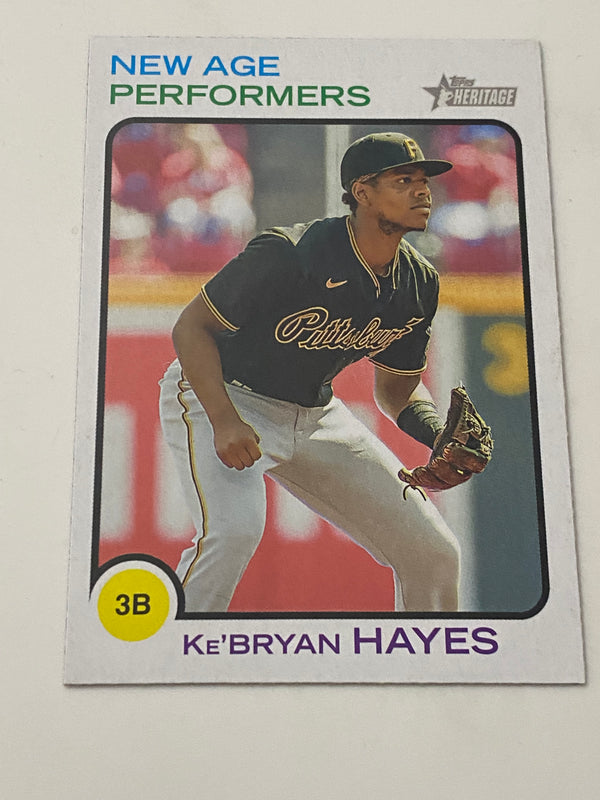 2022 Topps Heritage New Age Performers #NAP-10 Ke'Bryan Hayes