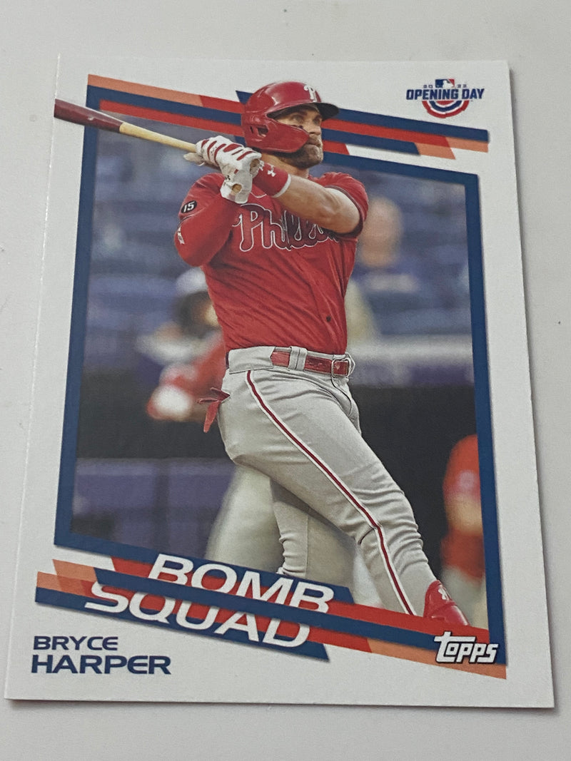 2022 Topps Opening Day Bomb Squad #BS-9 Bryce Harper