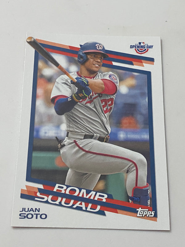 2022 Topps Opening Day Bomb Squad #BS-20 Juan Soto