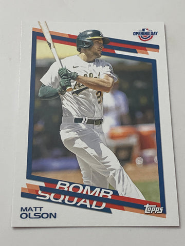 2022 Topps Opening Day Bomb Squad #BS-24 Matt Olson