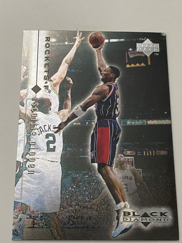 1998-99 Upper Deck Black Diamond #38 Scottie Pippen