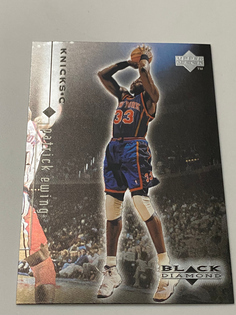1998-99 Upper Deck Black Diamond #61 Patrick Ewing