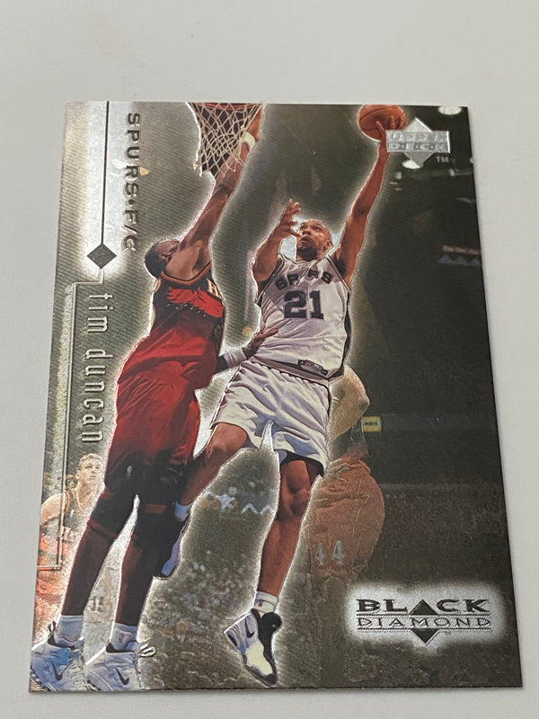 1998-99 Upper Deck Black Diamond #76 Tim Duncan