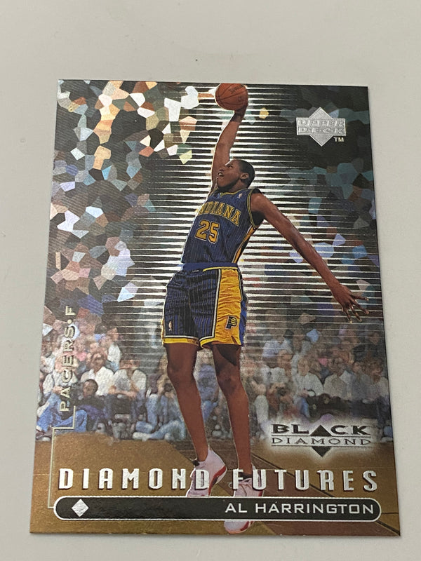 1998-99 Upper Deck Black Diamond #97 Al Harrington RC