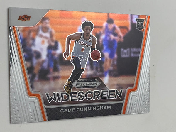 2021 Panini Prizm Draft Picks Widescreen #1 Cade Cunningham RC