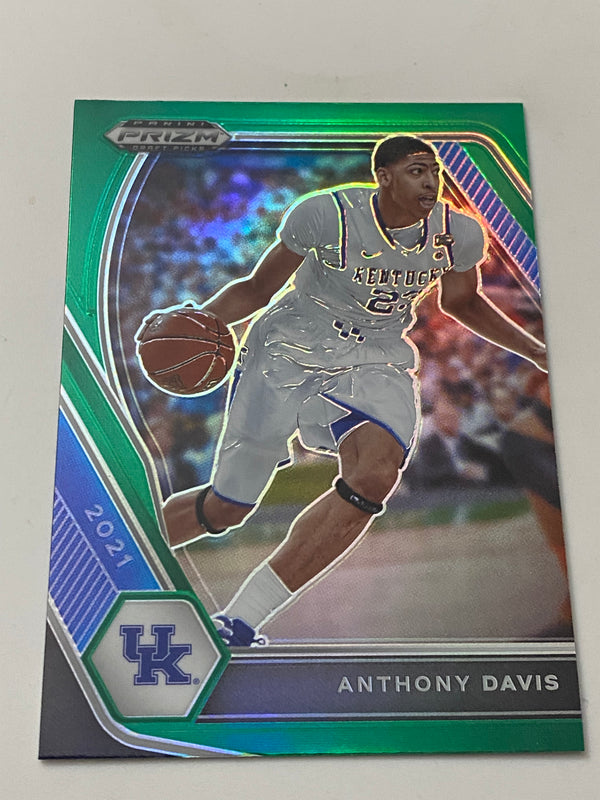 2021 Panini Prizm Draft Picks Green #58 Anthony Davis