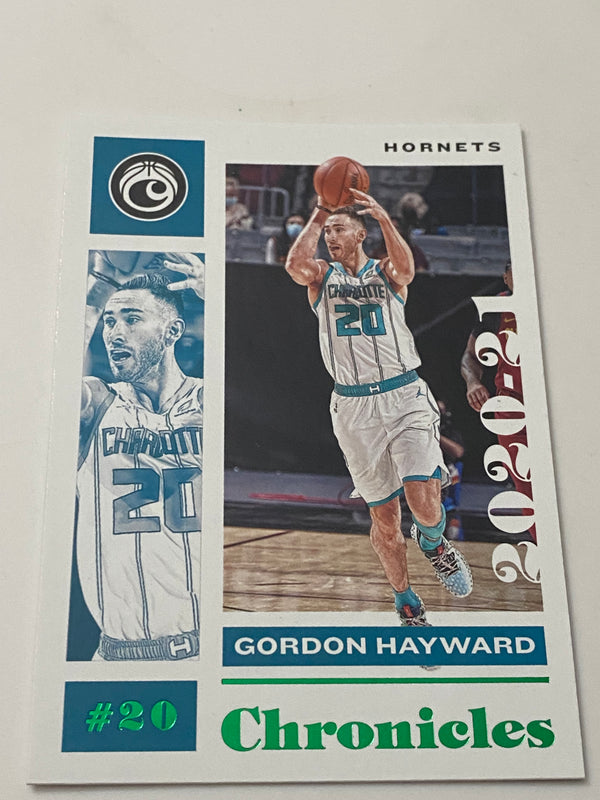 2020-21 Panini Chronicles Green #20 Gordon Hayward