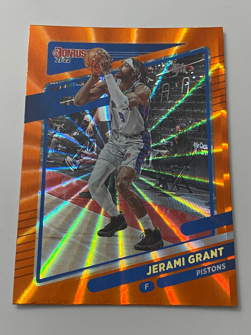 2021-22 Panini Donruss Orange Holo Laser #54 Jerami Grant