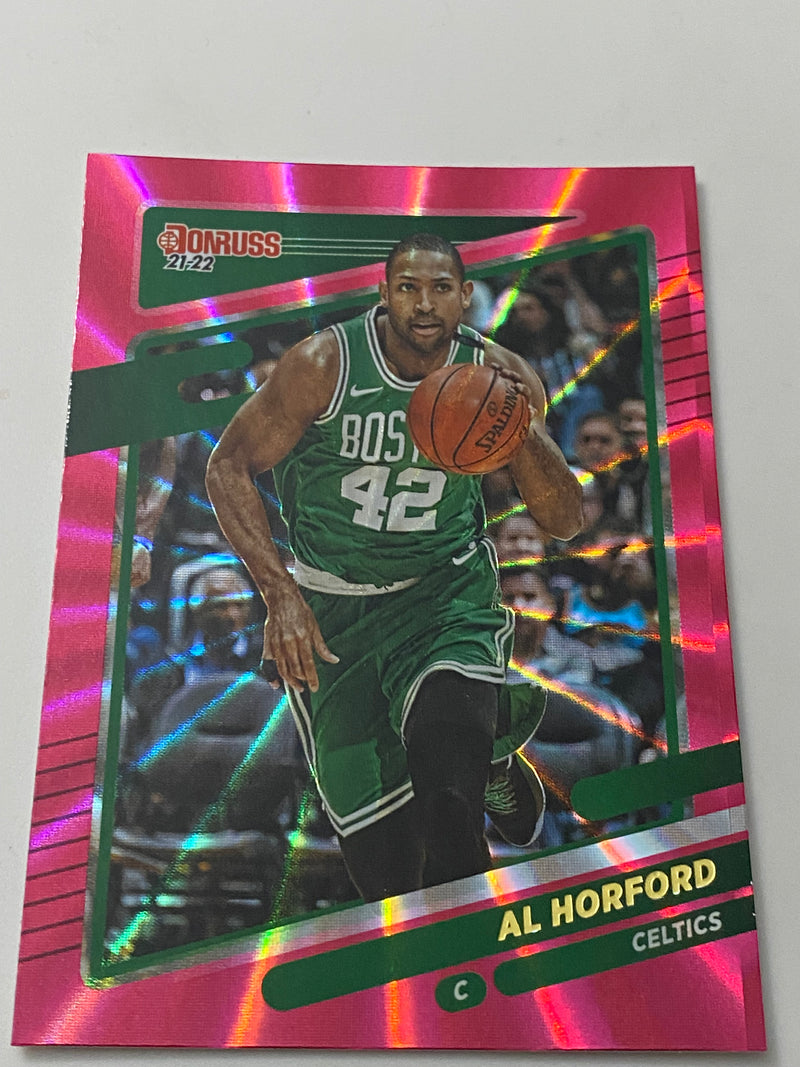 2021-22 Panini Donruss Pink Holo Laser #52 Al Horford