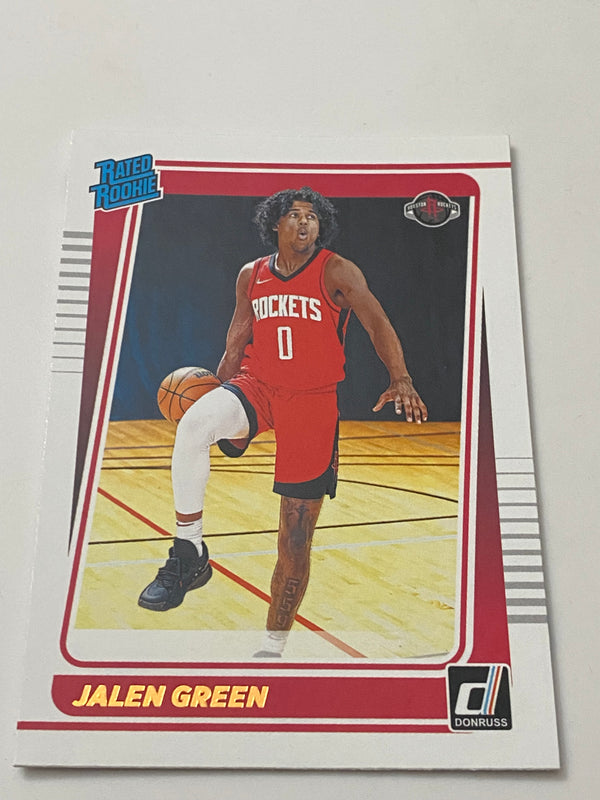 2021-22 Panini Donruss RR #209 Jalen Green RC