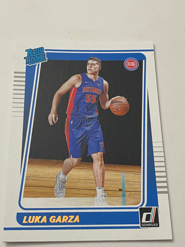 2021-22 Panini Donruss RR #214 Luka Garza RC