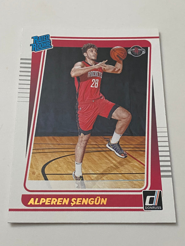 2021-22 Panini Donruss RR #219 Alperen Sengun RC