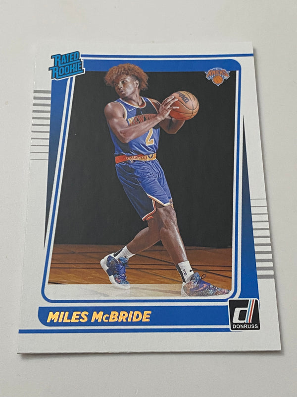 2021-22 Panini Donruss RR #224 Miles McBride RC