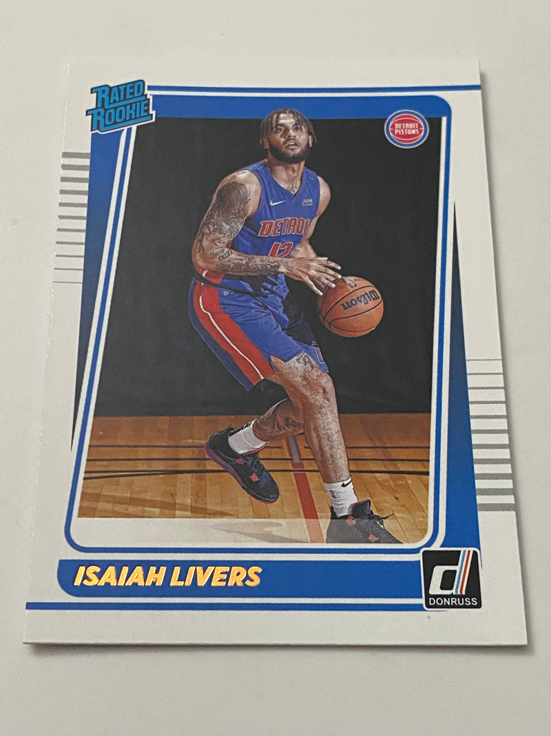 2021-22 Panini Donruss RR #227 Isaiah Livers RC