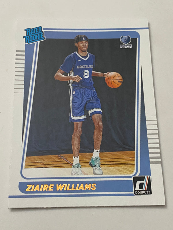 2021-22 Panini Donruss RR #248 Ziaire Williams RC