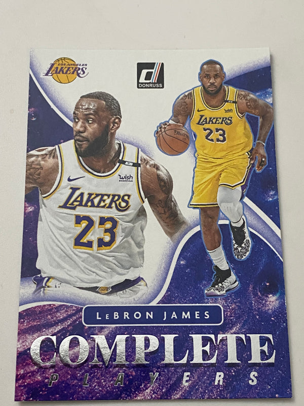 2021-22 Panini Donruss Complete Players #1 LeBron James