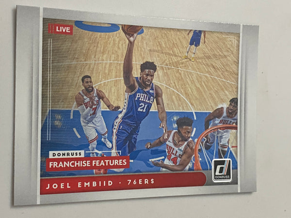 2021-22 Panini Donruss Franchise Features #8 Joel Embiid