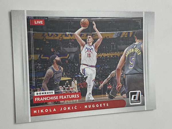 2021-22 Panini Donruss Franchise Features #17 Nikola Jokic