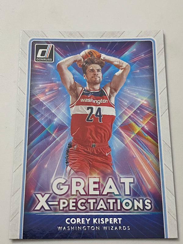 2021-22 Panini Donruss X-Pectations #20 Corey Kispert