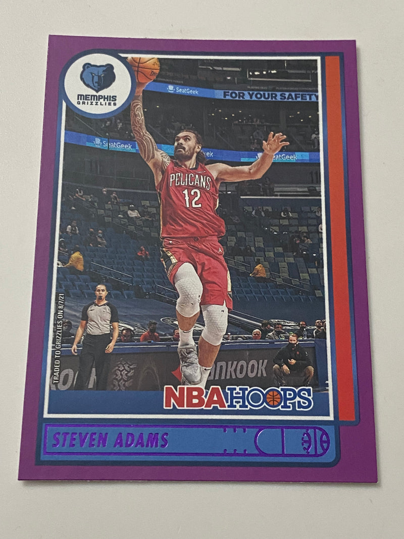 2021-22 Panini Hoops Purple #114 Steven Adams