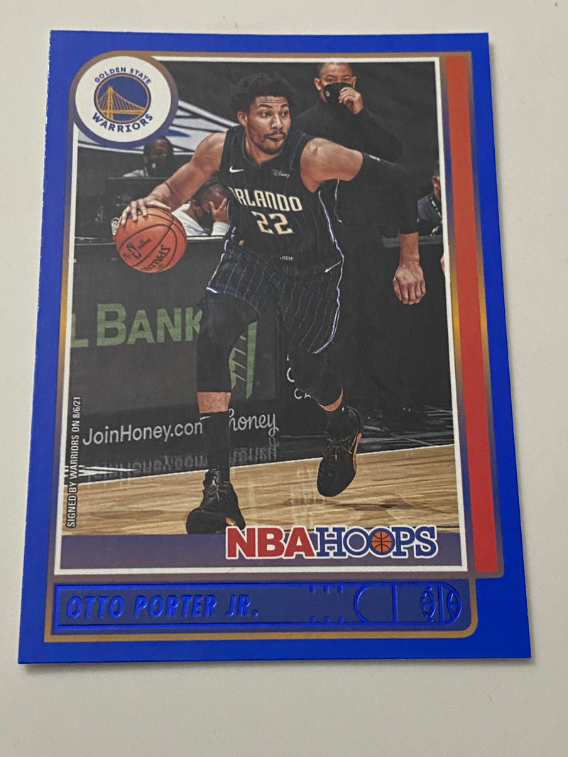 2021-22 Panini Hoops Blue #68 Otto Porter Jr.