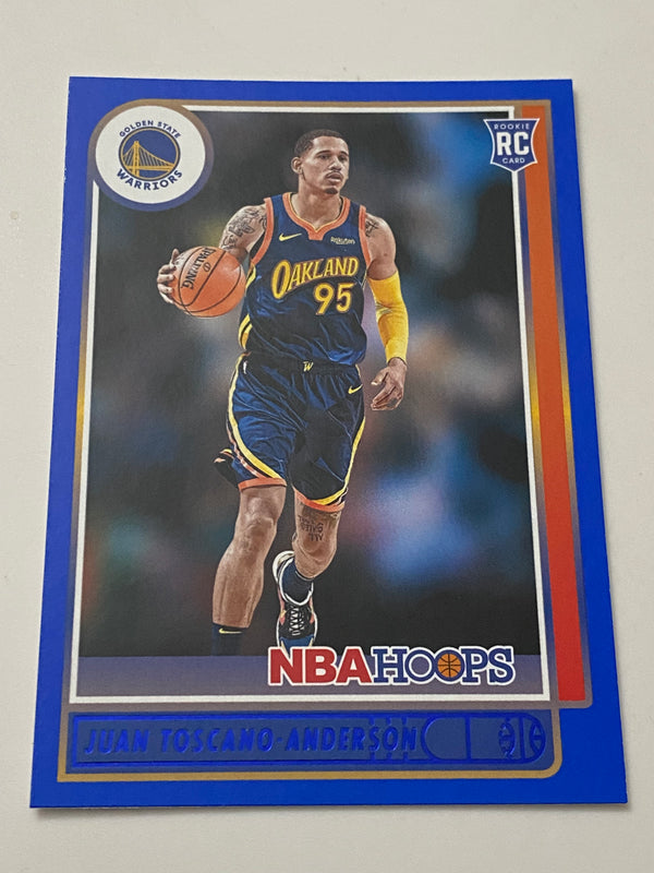 2021-22 Panini Hoops Blue #248 Juan Toscano-Anderson RC