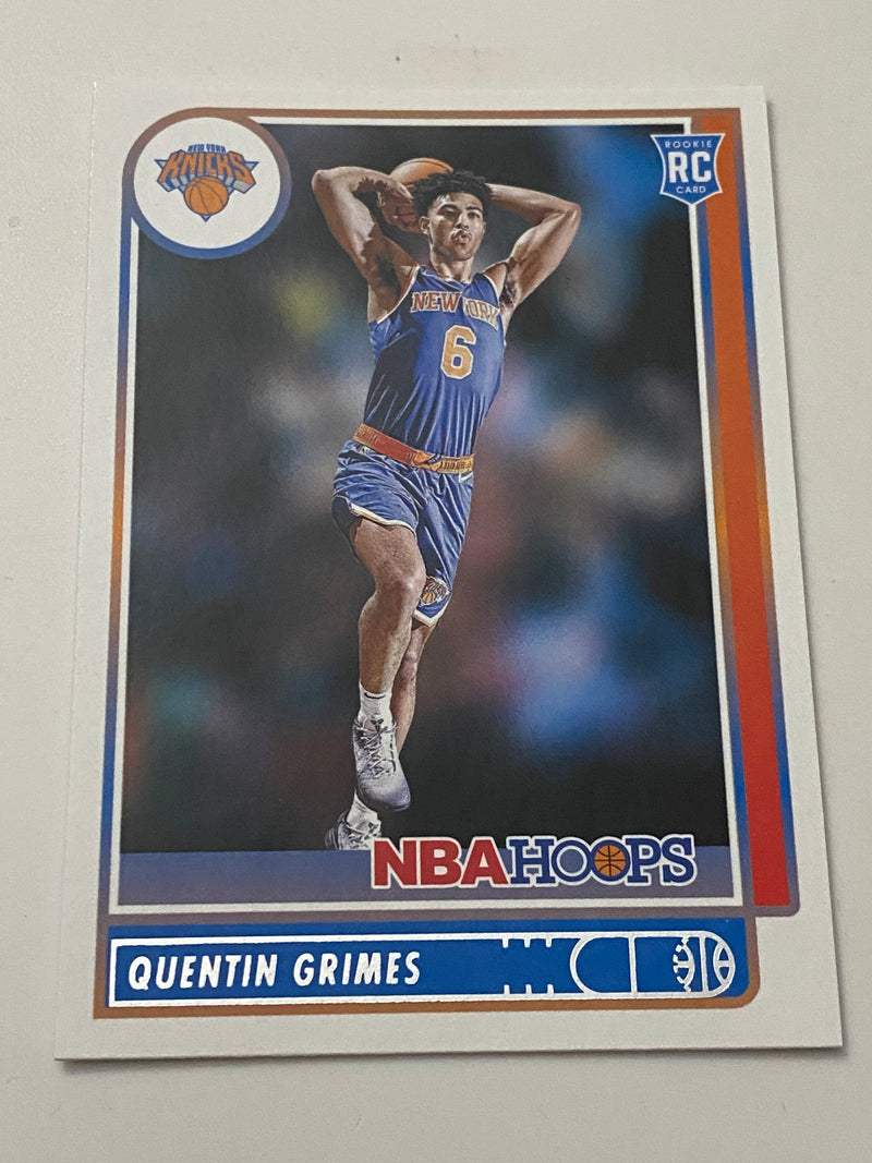 2021-22 Panini Hoops #206 Quintin Grimes RC