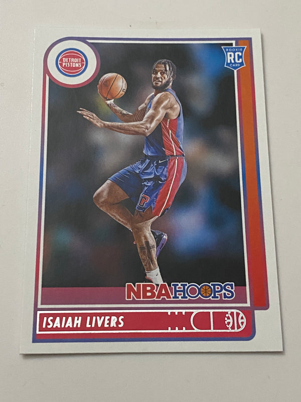 2021-22 Panini Hoops #208 Isaiah Livers RC