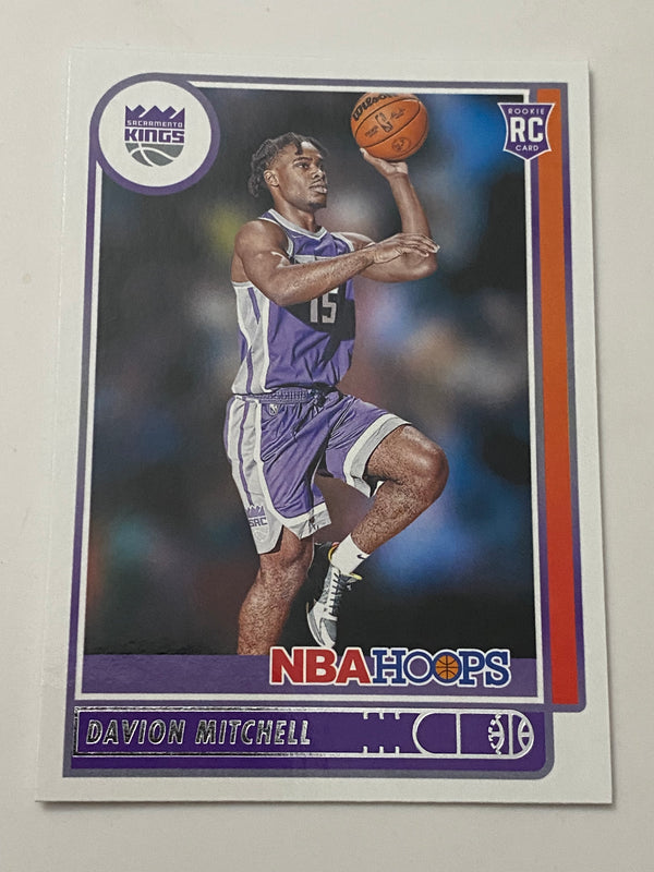 2021-22 Panini Hoops #228 Davion Mitchell RC