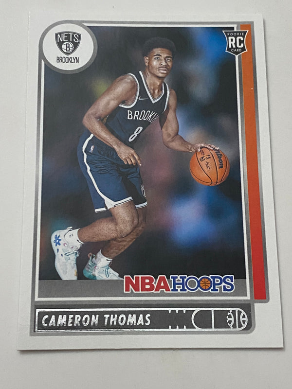 2021-22 Panini Hoops #231 Cameron Thomas RC