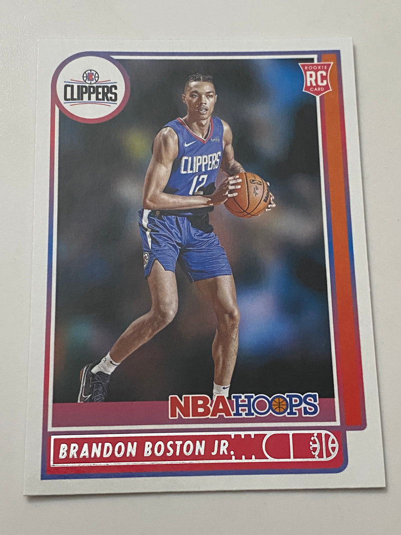 2021-22 Panini Hoops #2233 Brandon Boston Jr. RC