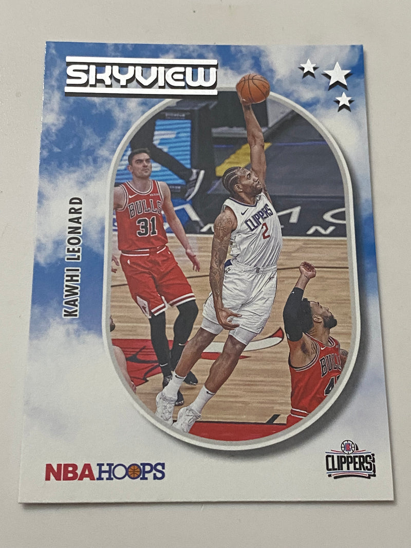 2021-22 Panini Hoops Skyview #12 Kawhi Leonard