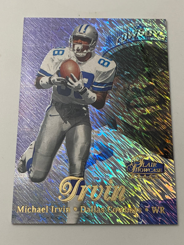 1998 Flair Showcase Row 1 #42 Michael Irvin