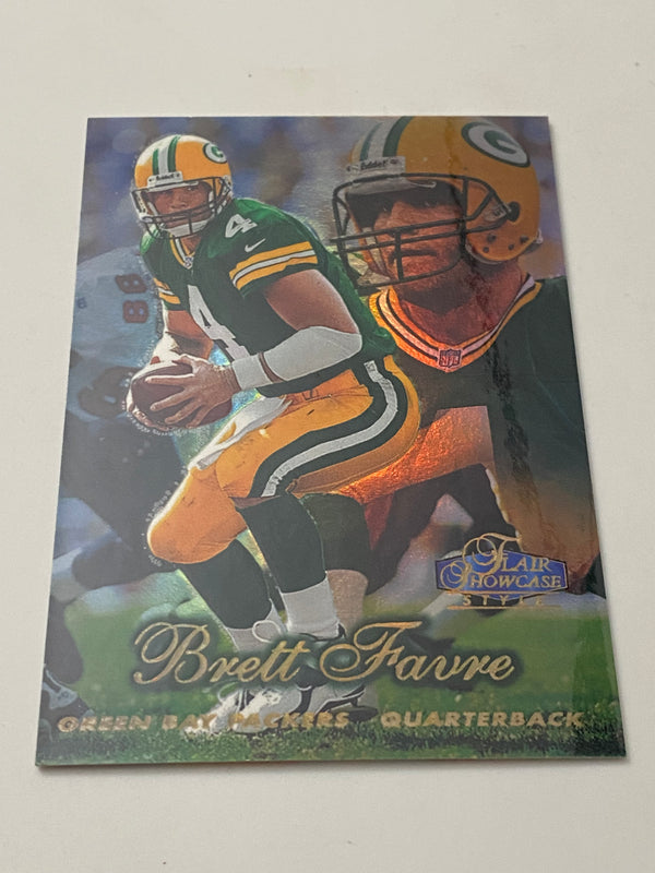 1998 Flair Showcase Row 2 #1 Brett Favre