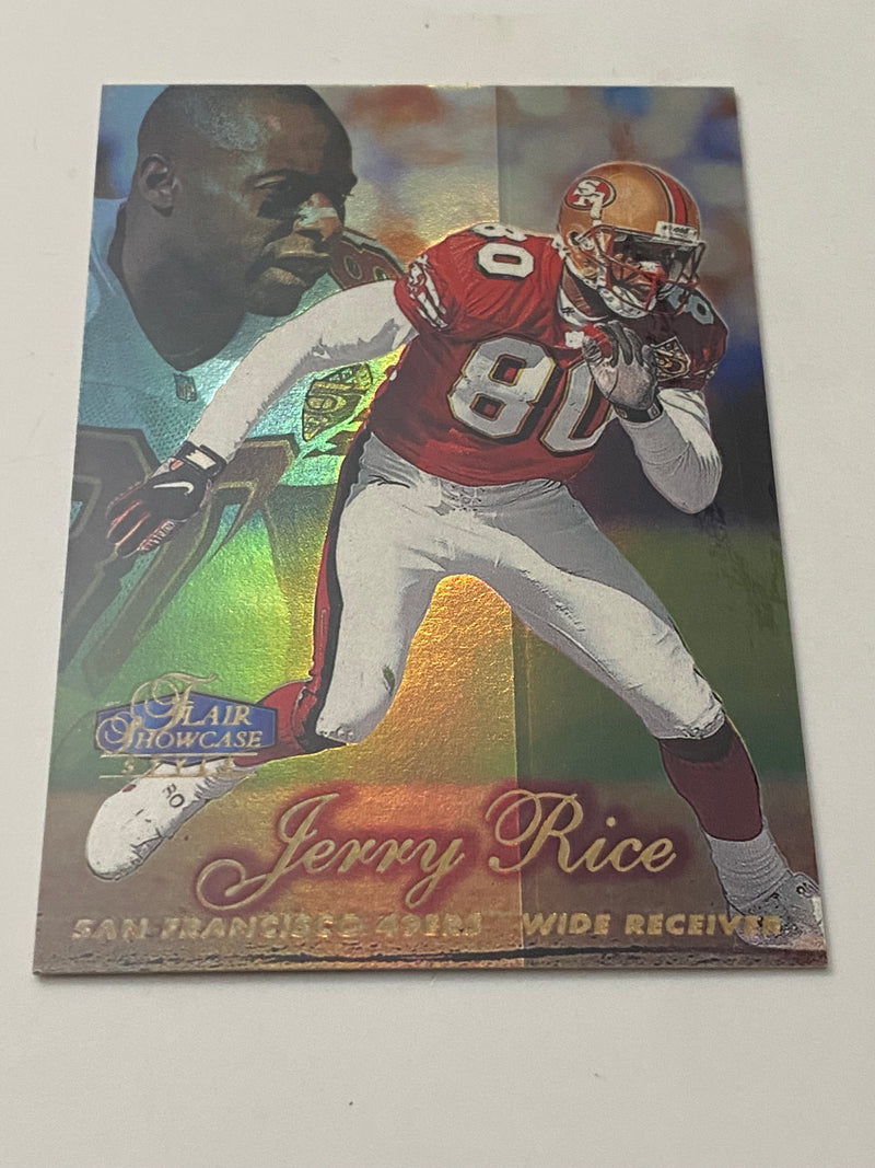 1998 Flair Showcase Row 2 #6 Jerry Rice