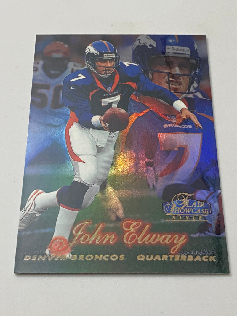 1998 Flair Showcase Row 2 #7 John Elway