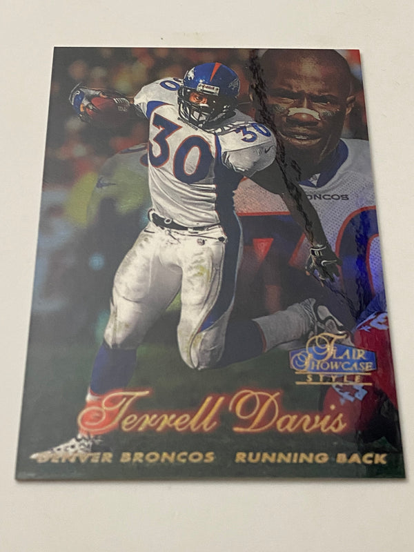 1998 Flair Showcase Row 2 #19 Terrell Davis