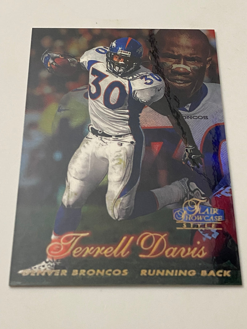 1998 Flair Showcase Row 2 #19 Terrell Davis